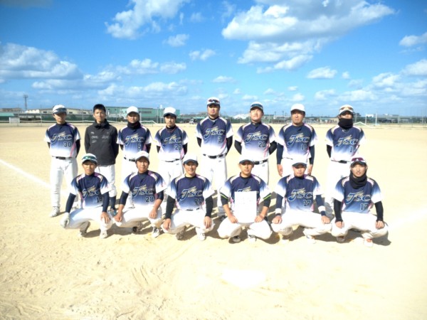 第３８回男子石川県選手権大会 準優勝チーム　十一屋クラブ