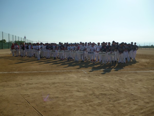 第３８回石川県早朝選手権大会 開会式の模様１
