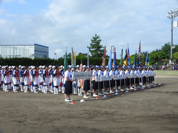 第６６回石川県中学校ソフトボール　開会式３