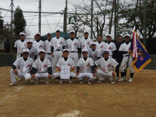 第９回一般男子選手権大会　優勝チーム＜小松壮年ＳＣ＞