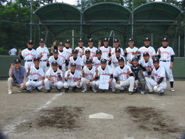 第 １１回全日本ハイシニア大会　県予選　優勝チーム＜白山シニア＞