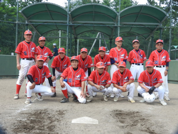 第 １１回全日本ハイシニア大会　県予選　準優勝チーム＜小松ハイシニア＞