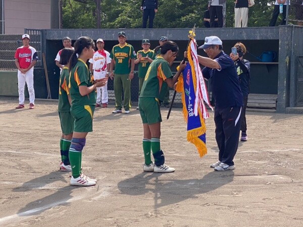 第10回ミズノジュニア大会表彰式優勝チーム2