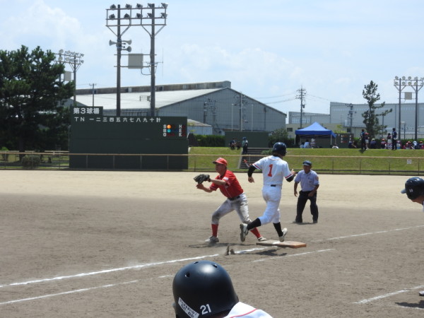 第11回全日本ハイシニアソフトボール大会県予選 決勝戦の模様（白山クラブ　対　小松ハイシニア　戦）２