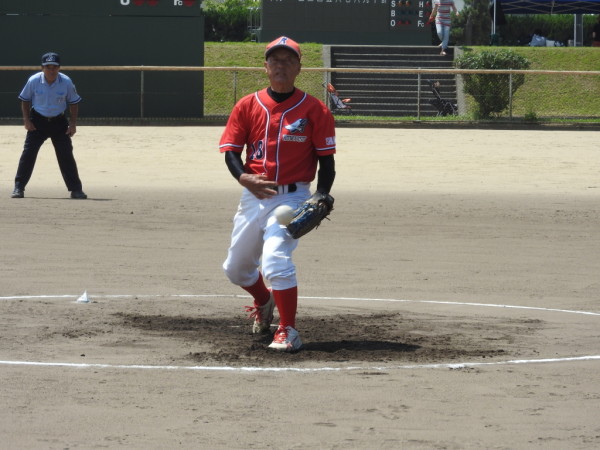 第11回全日本ハイシニアソフトボール大会県予選 準決勝の模様（ウィング小松　対　小松ハイシニア　戦）１