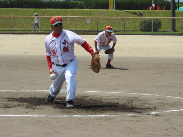 第11回全日本ハイシニアソフトボール大会県予選 準決勝の模様（ウィング小松　対　小松ハイシニア　戦）２