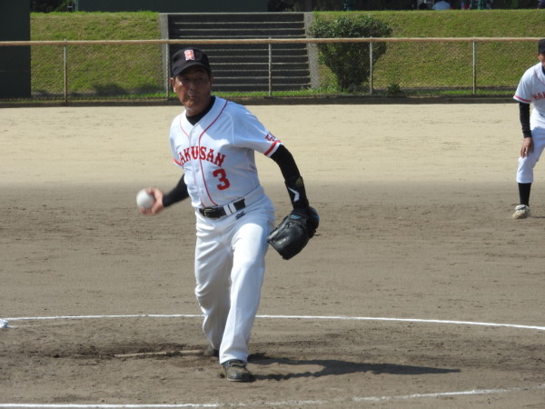 第11回全日本ハイシニアソフトボール大会県予選 準決勝の模様（白山シニア　対　小松芦城クラブ　戦）２