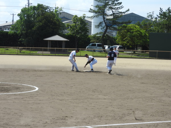 第11回全日本ハイシニアソフトボール大会県予選 準決勝の模様（白山シニア　対　小松芦城クラブ　戦）４