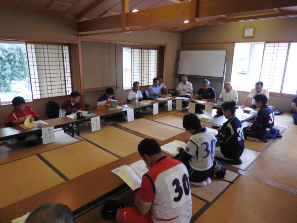 第15回北信越エルデスト大会監督会議の模様１