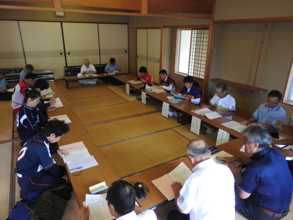 第15回北信越エルデスト大会監督会議の模様２