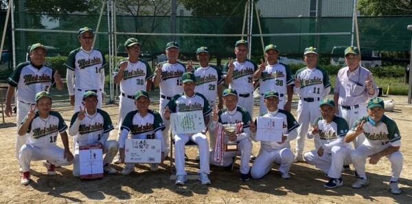 第19回シニア小松市長旗親善大会 富樫戦優勝チーム＜明新ソフトボールクラブ＞