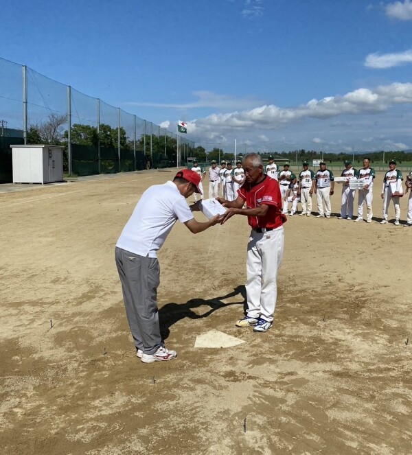 第19回シニア小松市長旗親善大会 富樫戦優秀選手