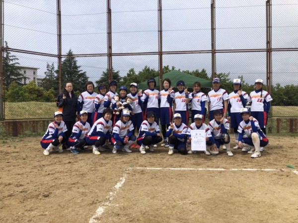 第19回日本スポーツマスターズ女子大会県予選　　優勝チーム＜モンキーズ＞