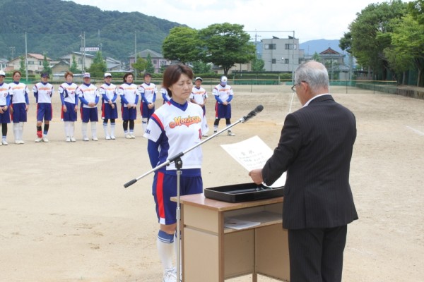 第22回北信越エルダー　表彰式　準優勝チーム＜モンキーズ＞