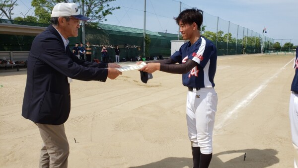 第29回北信越大学男子選手権大会優勝チーム表彰式1