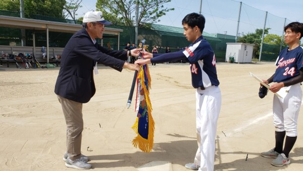 第29回北信越大学男子選手権大会優勝チーム表彰式2