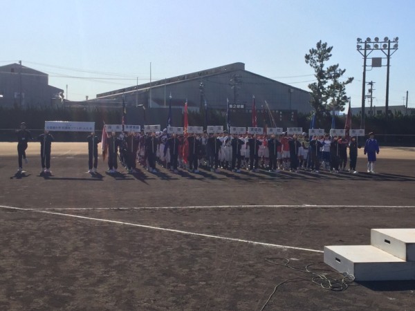 第30回北信越中学生選抜大会　開会式の模様１