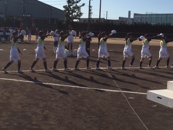 第30回北信越中学生選抜大会　開会式の模様4