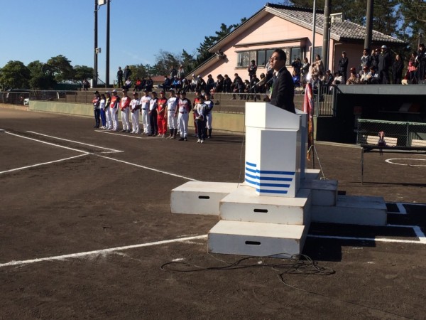 第30回北信越中学生選抜大会　開会式の模様7
