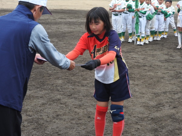 第31回全日本小学生大会　県予選 　閉会式の模様３