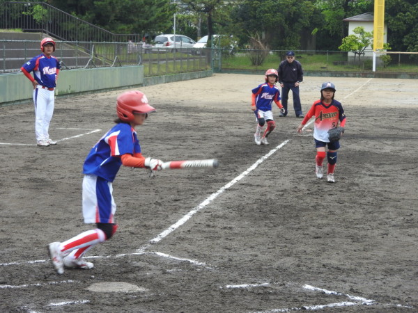 第31回全日本小学生大会　県予選 決勝戦の模様（伏見台　対　森本　戦）９