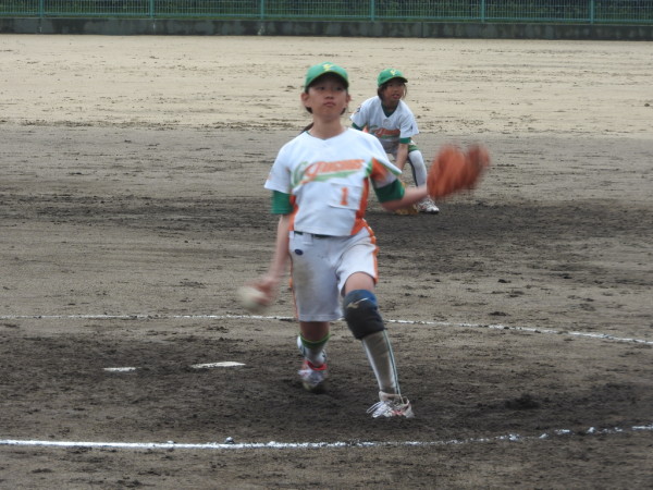 第31回全日本小学生大会　県予選 ３位決定戦の模様（能美　対　なかのと　戦）１