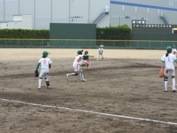 第31回全日本小学生大会　県予選 ３位決定戦の模様（能美　対　なかのと　戦）５