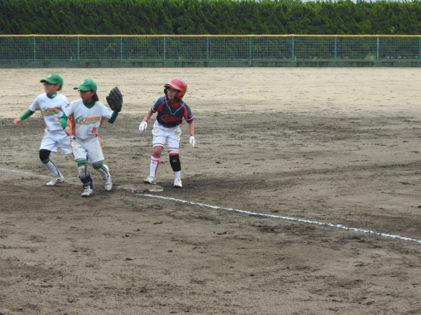 第31回全日本小学生大会　県予選 ３位決定戦の模様（能美　対　なかのと　戦）８