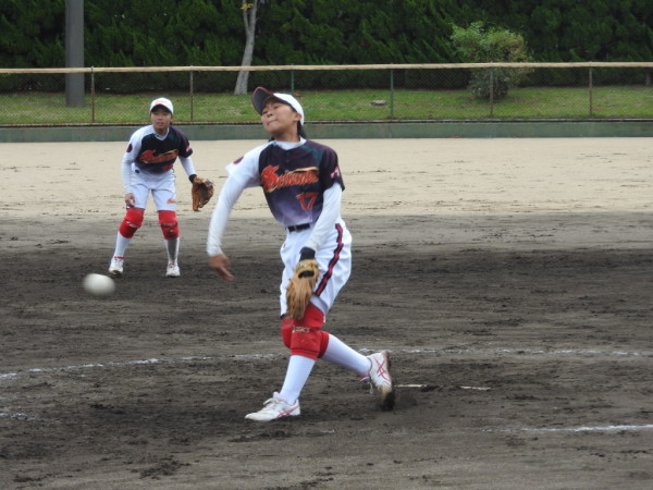 第31回石川県中学校秋季新人大会　準々決勝の模様（中能登 対 西南部 戦）2
