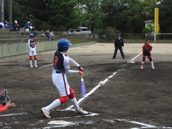 第31回石川県中学校秋季新人大会　準々決勝の模様（中能登 対 西南部 戦）8
