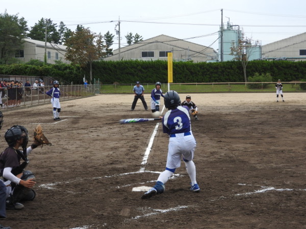 第31回石川県中学校秋季新人大会　準々決勝の模様（大徳 対 辰口 戦） 8