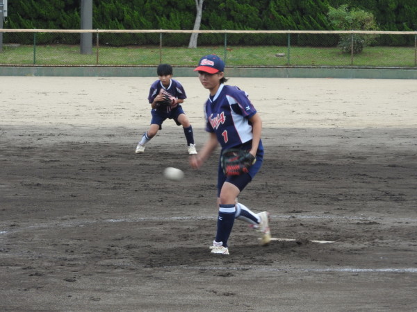 第31回石川県中学校秋季新人大会　準々決勝の模様（東和 対 金石 戦）１