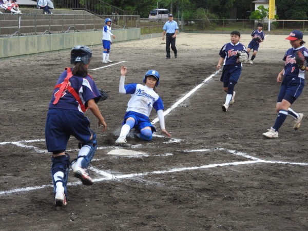 第31回石川県中学校秋季新人大会　準々決勝の模様（東和 対 金石 戦）５