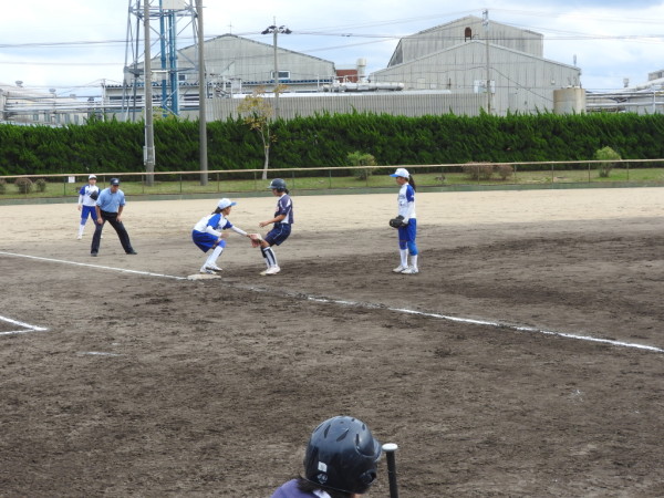 第31回石川県中学校秋季新人大会　準々決勝の模様（東和 対 金石 戦）６