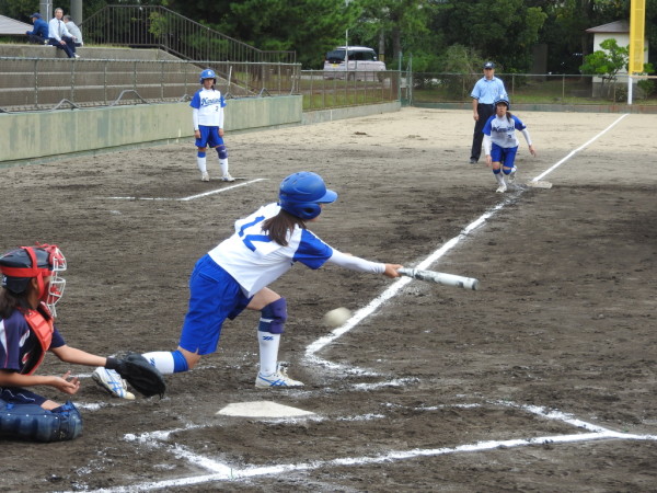 第31回石川県中学校秋季新人大会　準々決勝の模様（東和 対 金石 戦）７