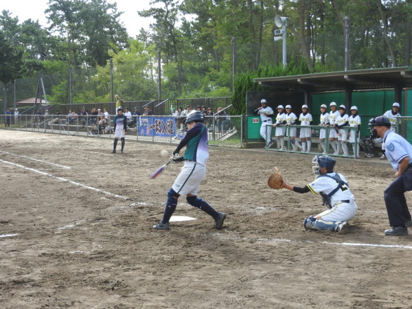 第31回石川県中学校秋季新人大会　準々決勝の模様（高松 対 森本 戦）６