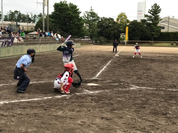 第31回石川県中学校秋季新人大会 決勝戦の模様１