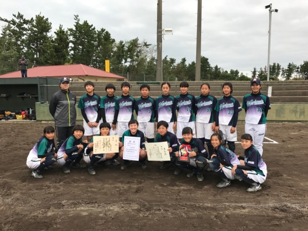 第31回石川県中学校秋季新人大会 準優勝チーム　森本中学校