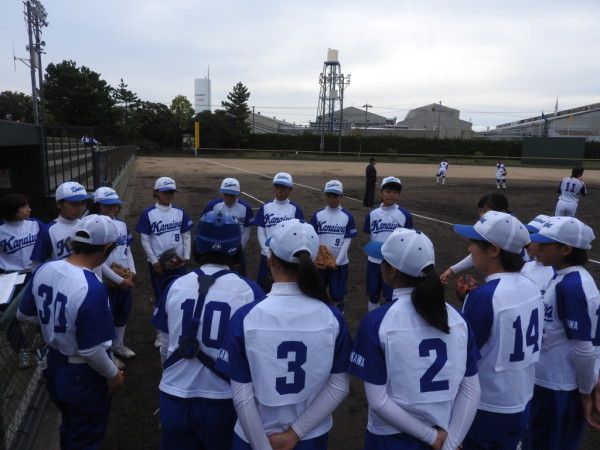 第31回石川県中学校秋季新人大会 1回戦（金石対北星戦）３