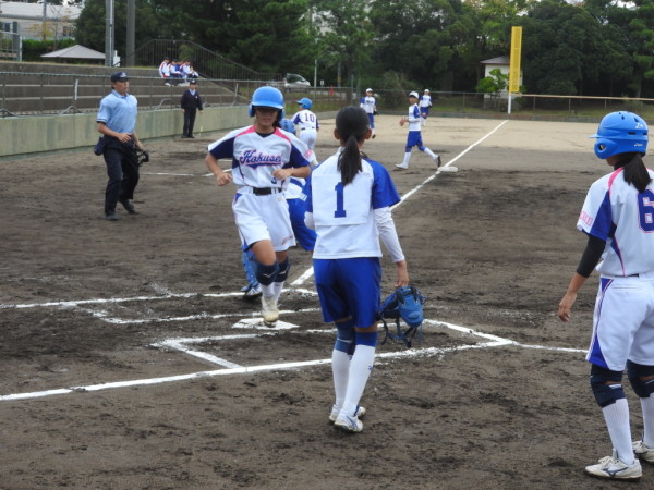 第31回石川県中学校秋季新人大会 1回戦（金石対北星戦）６