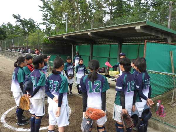 第31回石川県中学校秋季新人大会 1回戦（門前対森本戦）３