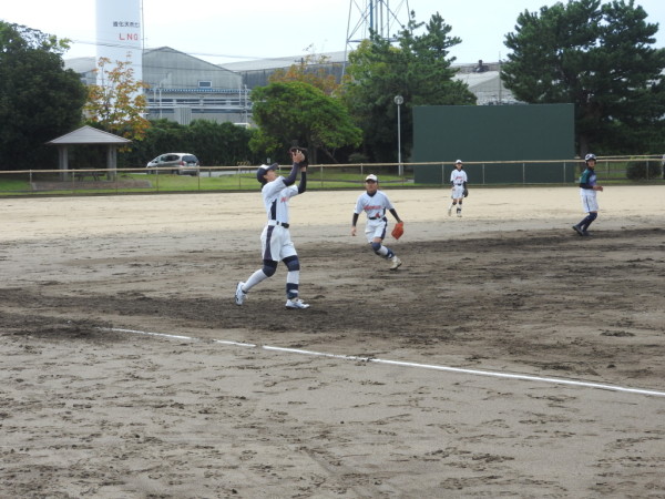 第31回石川県中学校秋季新人大会 1回戦（門前対森本戦）６