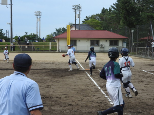 第31回石川県中学校秋季新人大会 1回戦（門前対森本戦）８