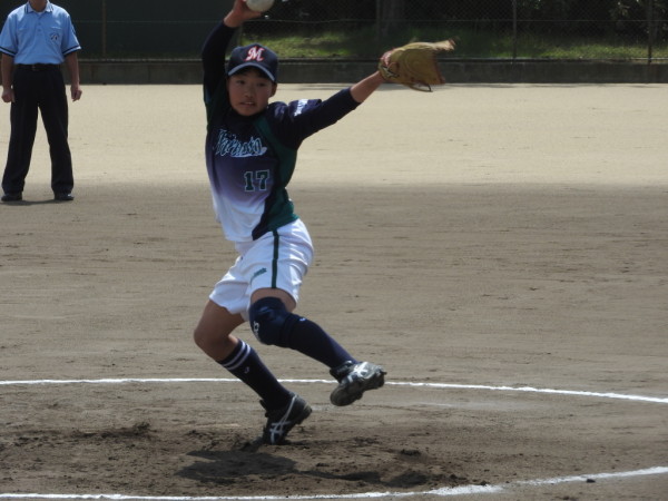 第31回石川県中学校選抜大会　準決勝の模様（門前 対 森本　戦）３