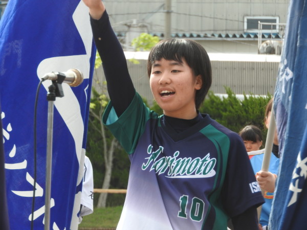 第31回石川県中学校選抜大会　開会式の模様４