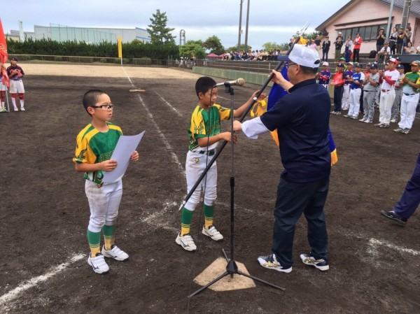 第32回北信越小学生男女大会県予選 閉会式の模様2