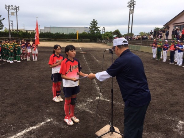 第32回北信越小学生男女大会県予選 閉会式の模様3
