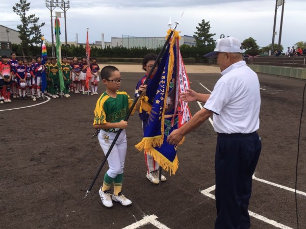 第32回北信越小学生男女大会県予選 開会式の模様3