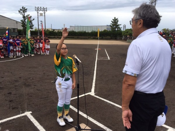 第32回北信越小学生男女大会県予選 開会式の模様5