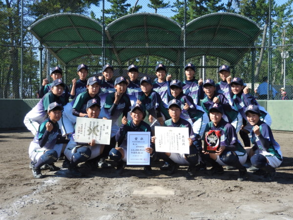 第32回石川県中学校新人大会　優勝チーム＜森本＞